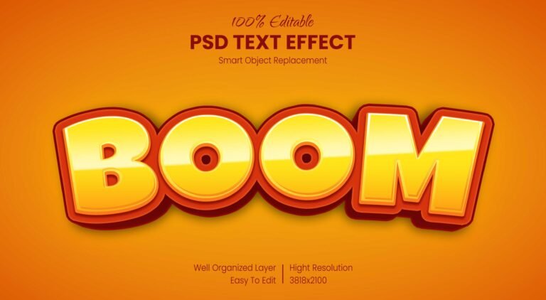 40 Luxury & Cartoon Photoshop Text Effects – Golden & Comic Styles