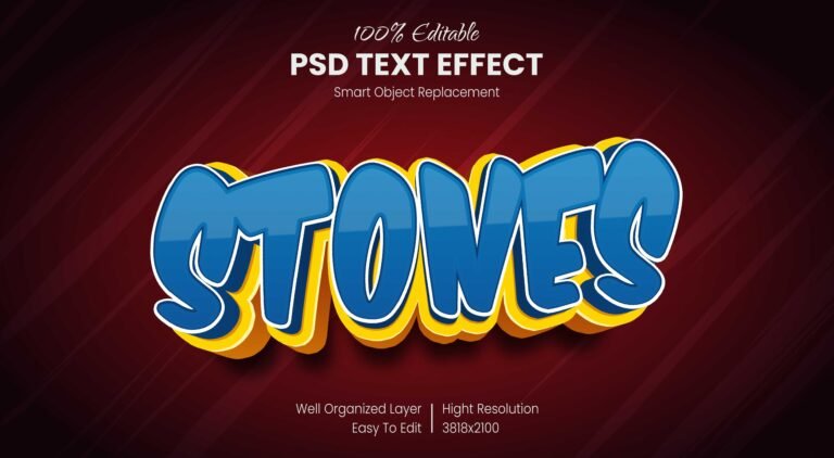 40 Luxury & Cartoon Photoshop Text Effects – Golden & Comic Styles