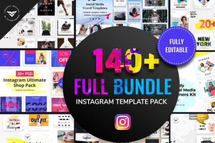 Instagram Post Templates Full Bundle